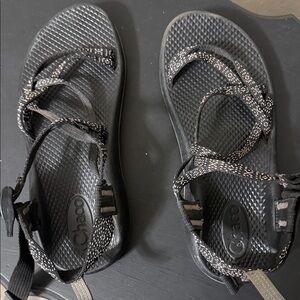 Chaco Black and Gray Sandals